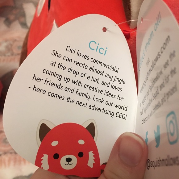 red panda squishmallow name